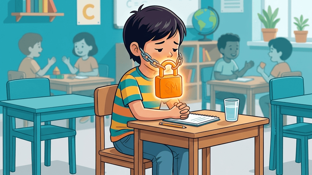 Câm chọn lọc (Selective Mutism): Khi trẻ em biến thành bức tượng thinh lặng